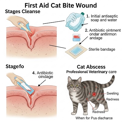 First Aid for Cat Bites and Abscesses - inspetgram